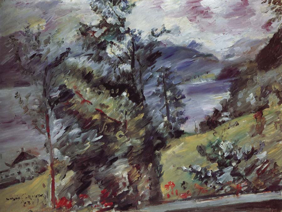 Lovis Corinth Walchensee Landscape